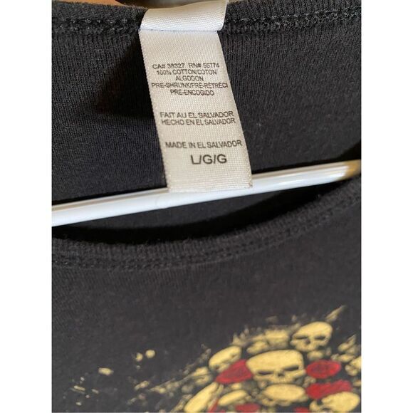 Larry’s Custom Cycles Skull Tee‎ - Picture 3 of 6